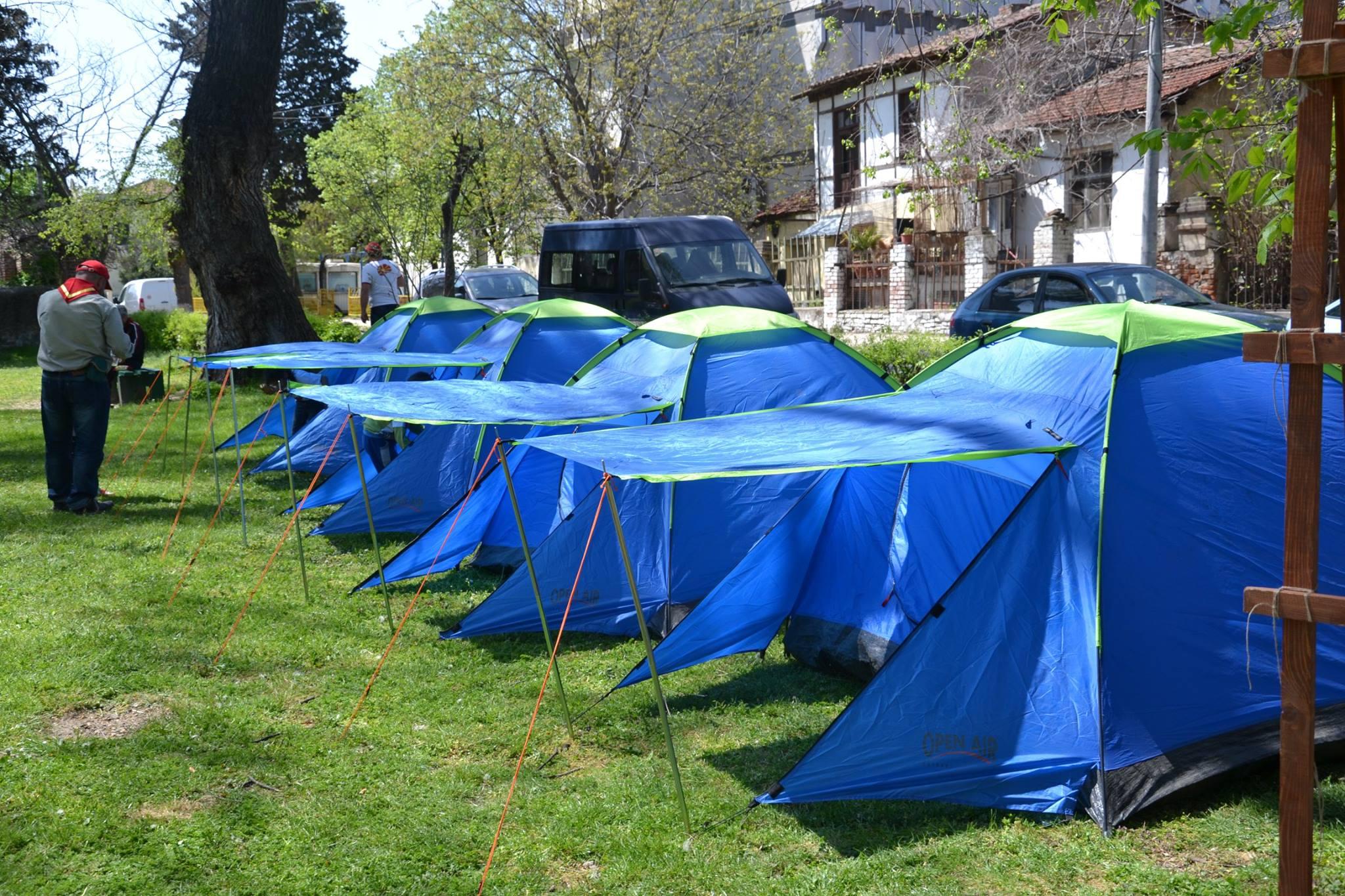 Royal Rangers tents